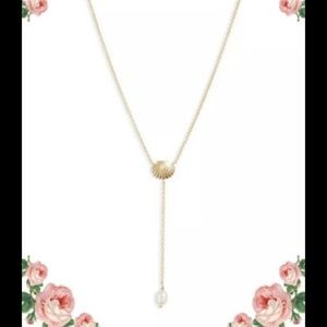 Gorjana Seashell 🐚 Charm Lariat Necklace